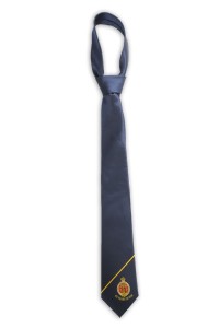 TI159 Customized Net Color Tie Embroidered Logo Tie Anniversary 100% Poly Tie Supplier